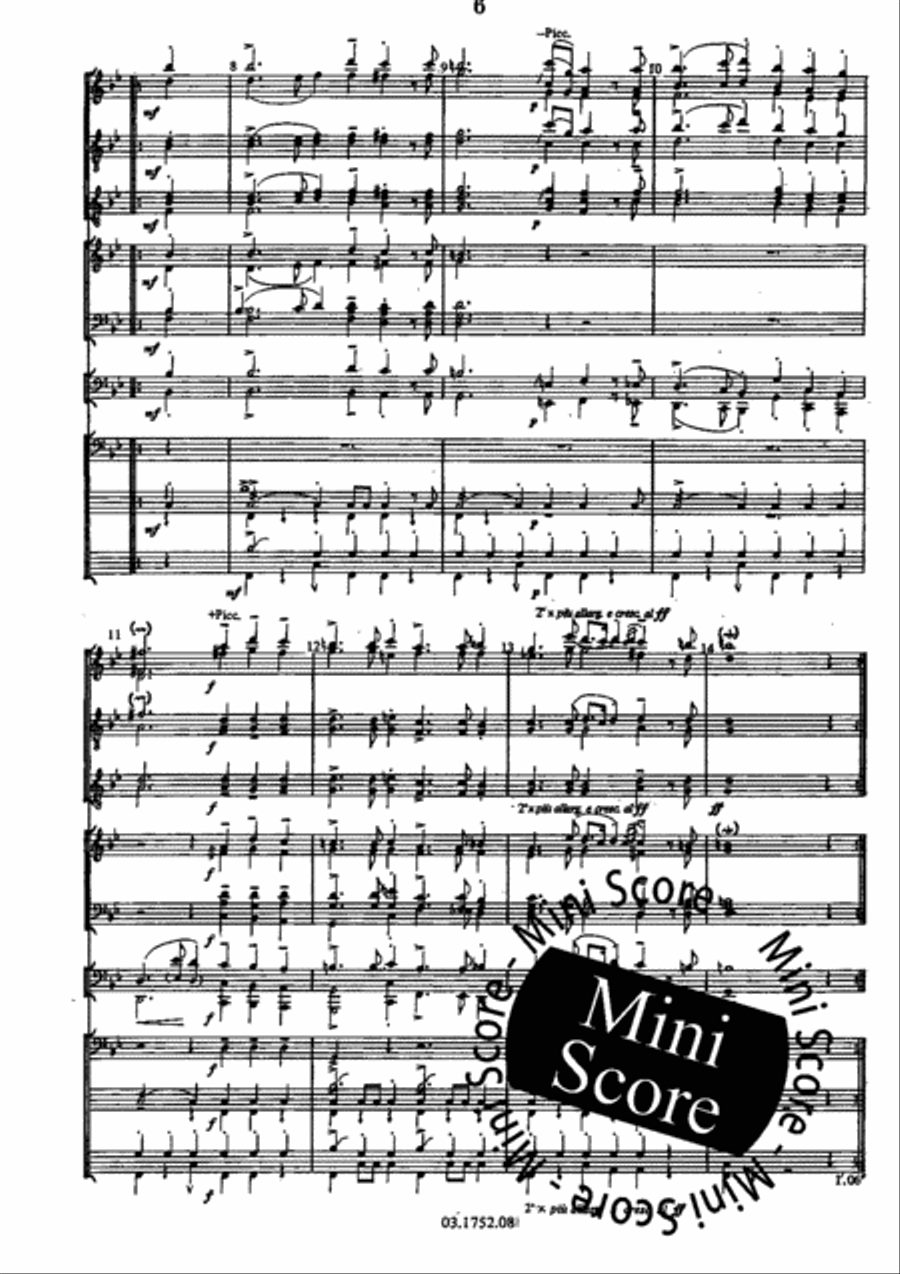 Prima Partita Al Modo Del Fanfare Band scores gallery preview page 12