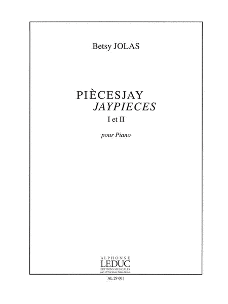 Piecesjay Jaypieces I & Ii (piano Solo)