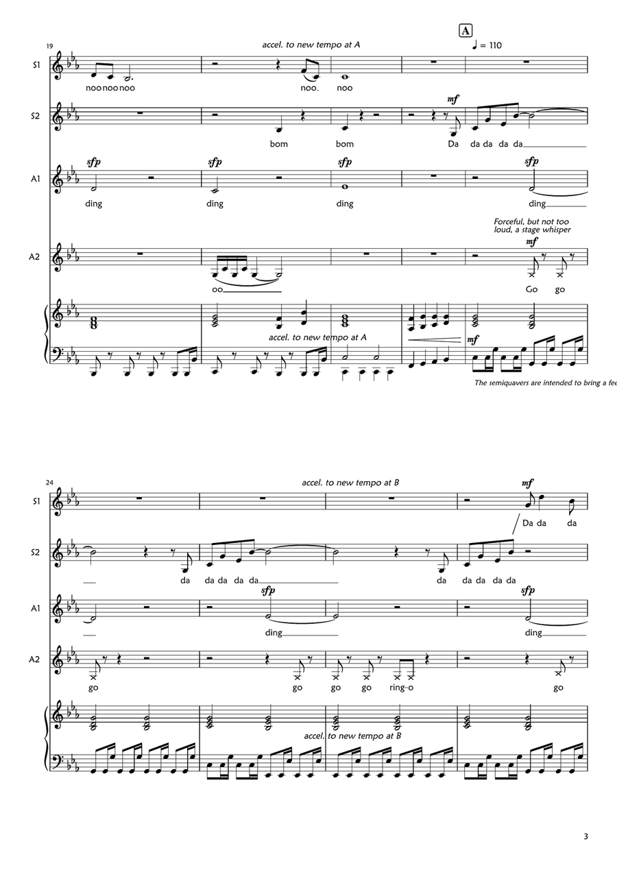 The Good, The Bad And The Ugly (Main Title) SSAA scores gallery preview page 3