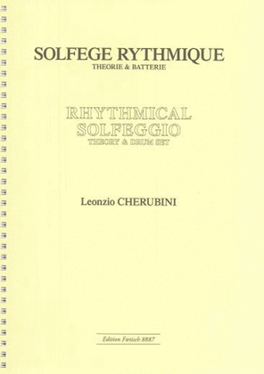 Book cover for Solfege rythmique Theorie & Batterie