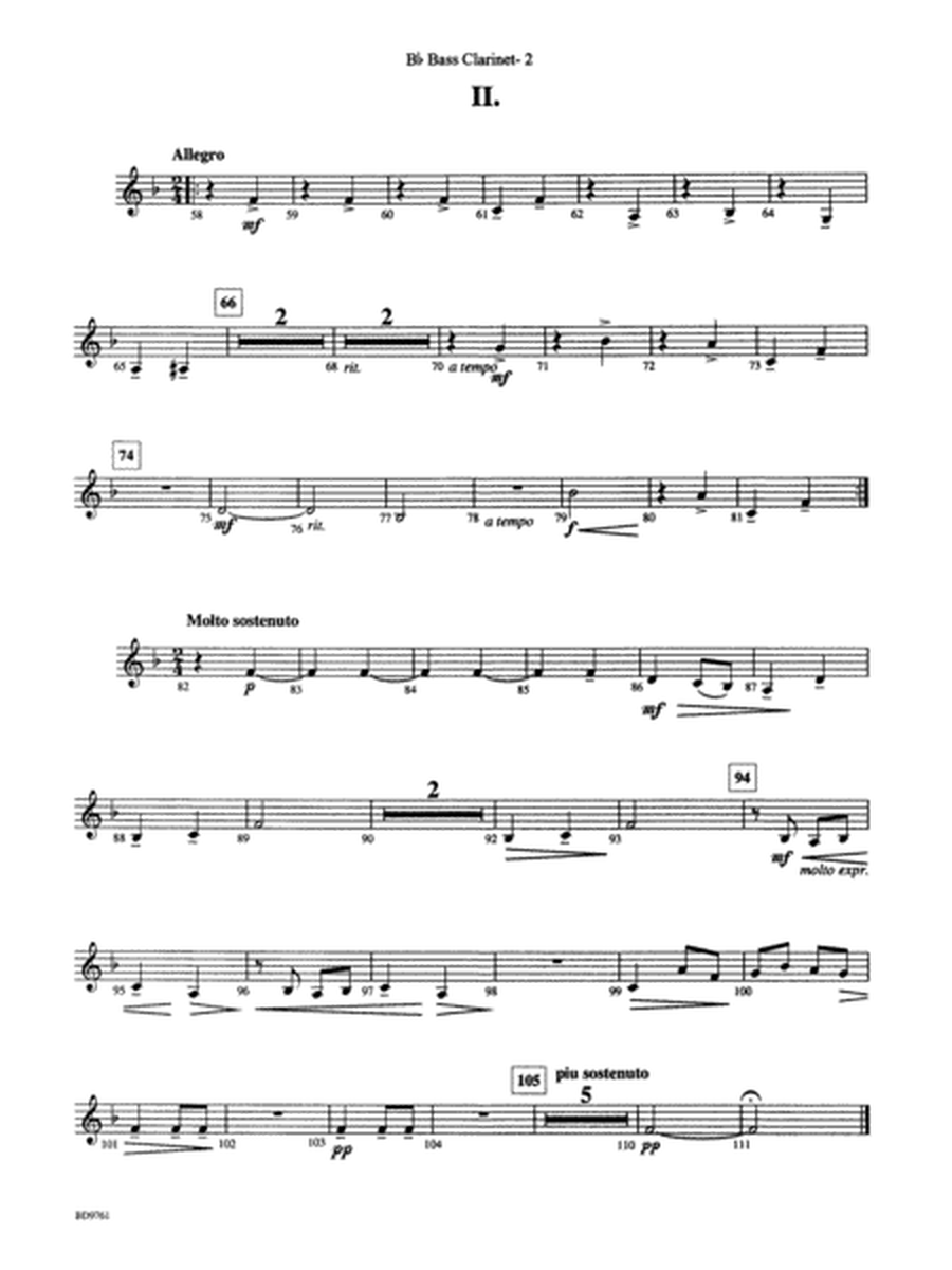 Bartók Suite (from For Children): B-flat Bass Clarinet