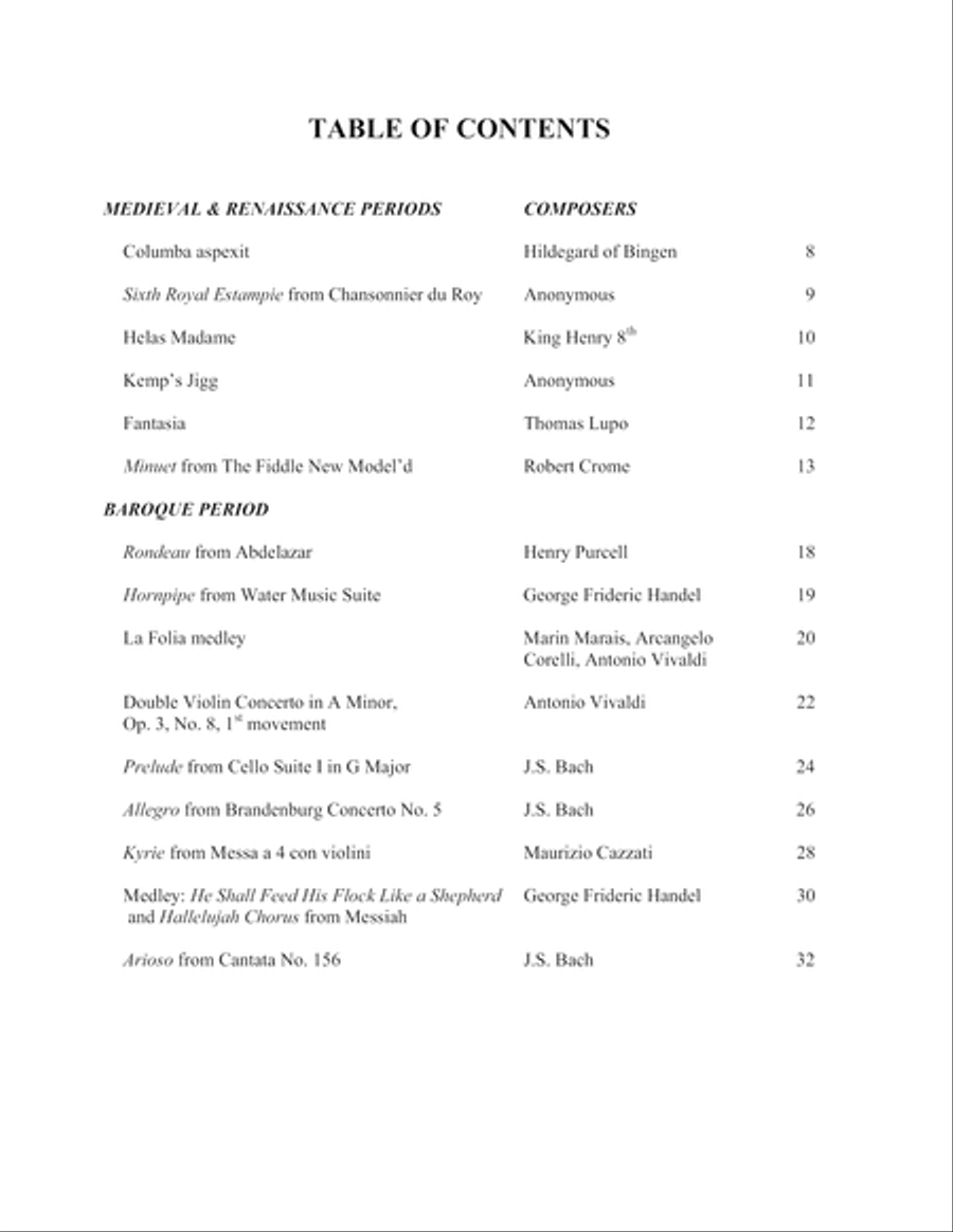 Cello String Sampler Sheet Music Cello Solo scores gallery preview page 5