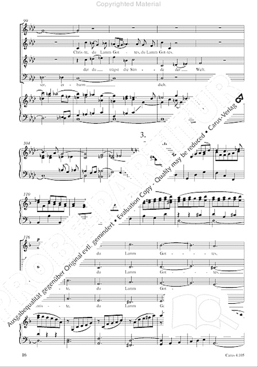 Choral collection Mendelssohn - editionchor Choir scores gallery preview page 17
