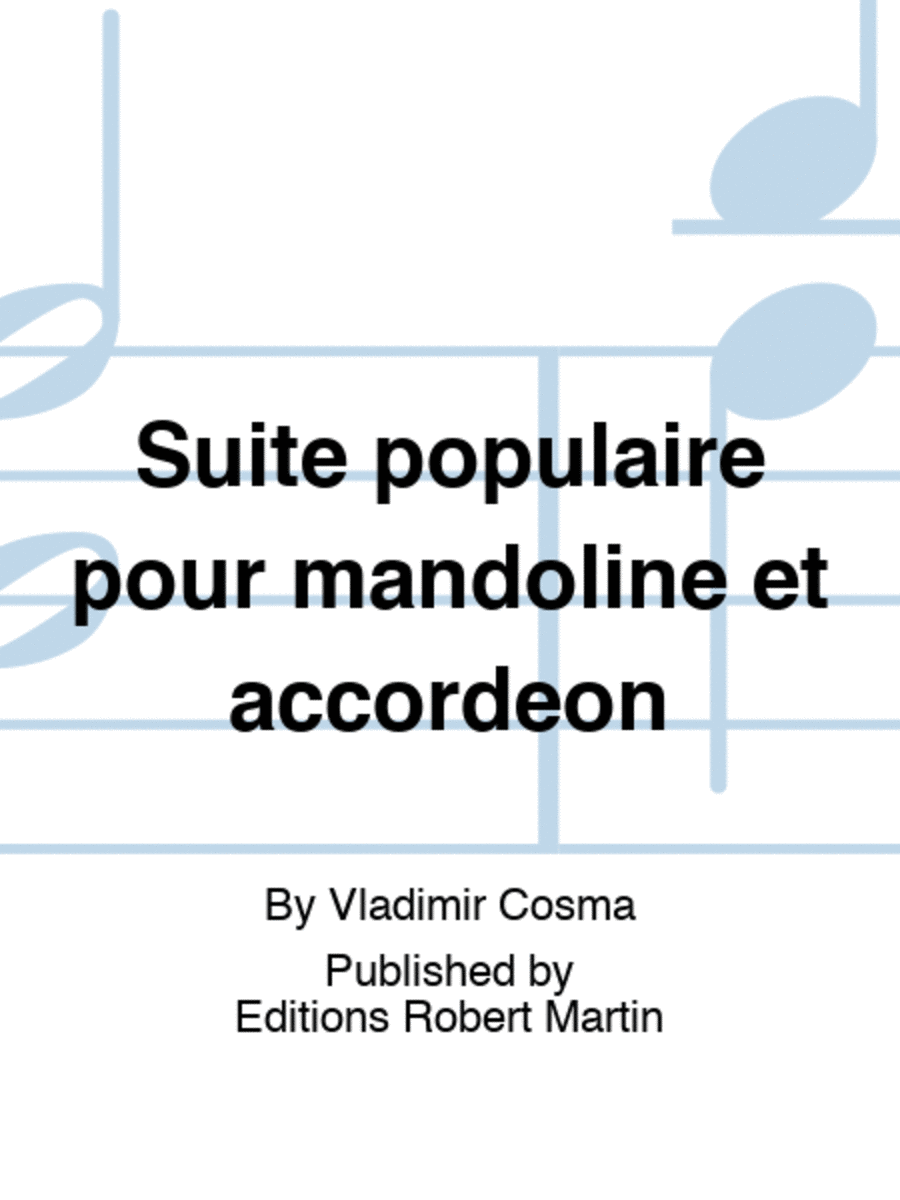 Suite populaire Accordion scores gallery preview page 1