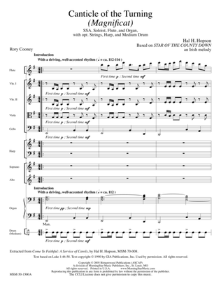Canticle of the Turning (Magnificat) (Downloadable Full Score)
