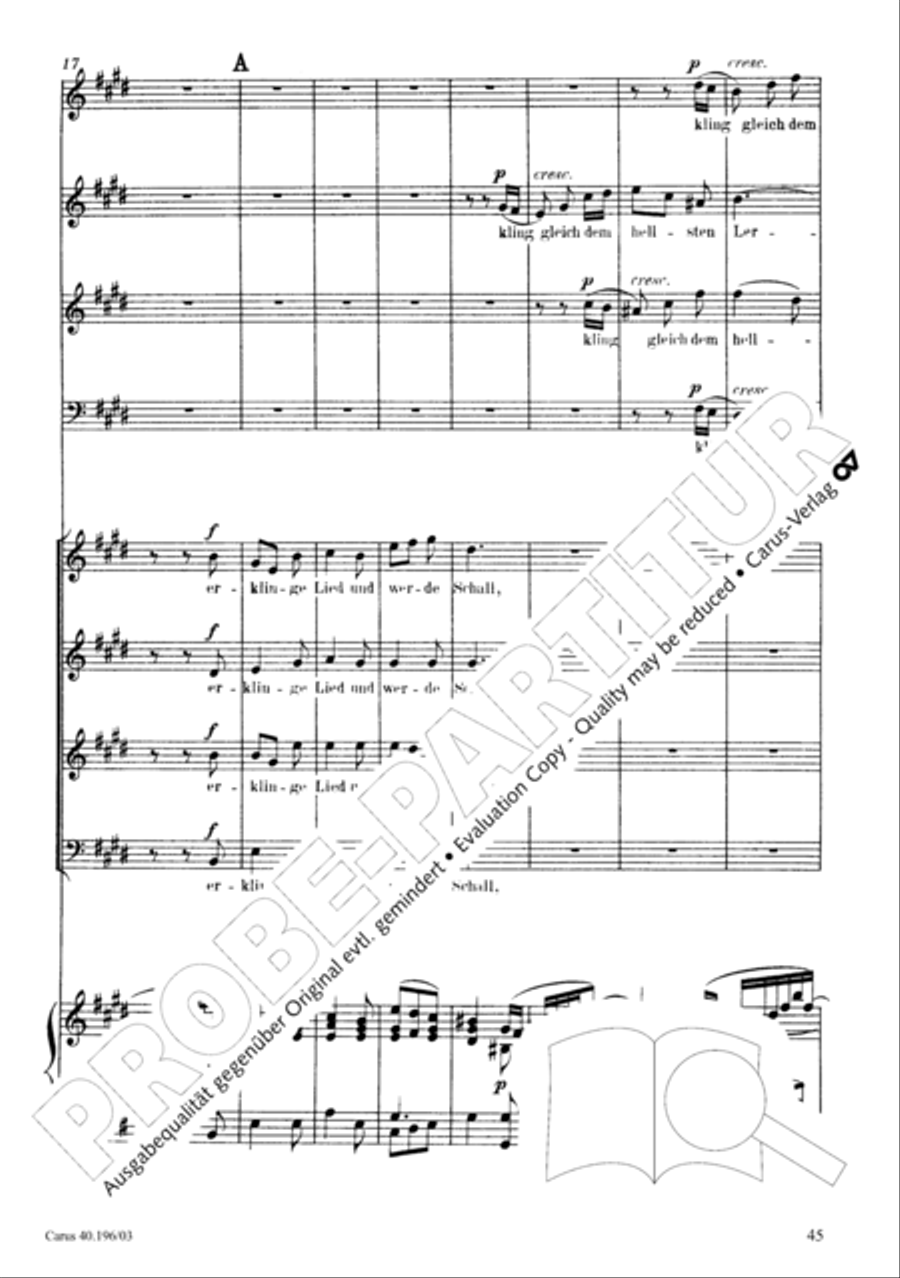 Die Geburt Christi SSA scores gallery preview page 46