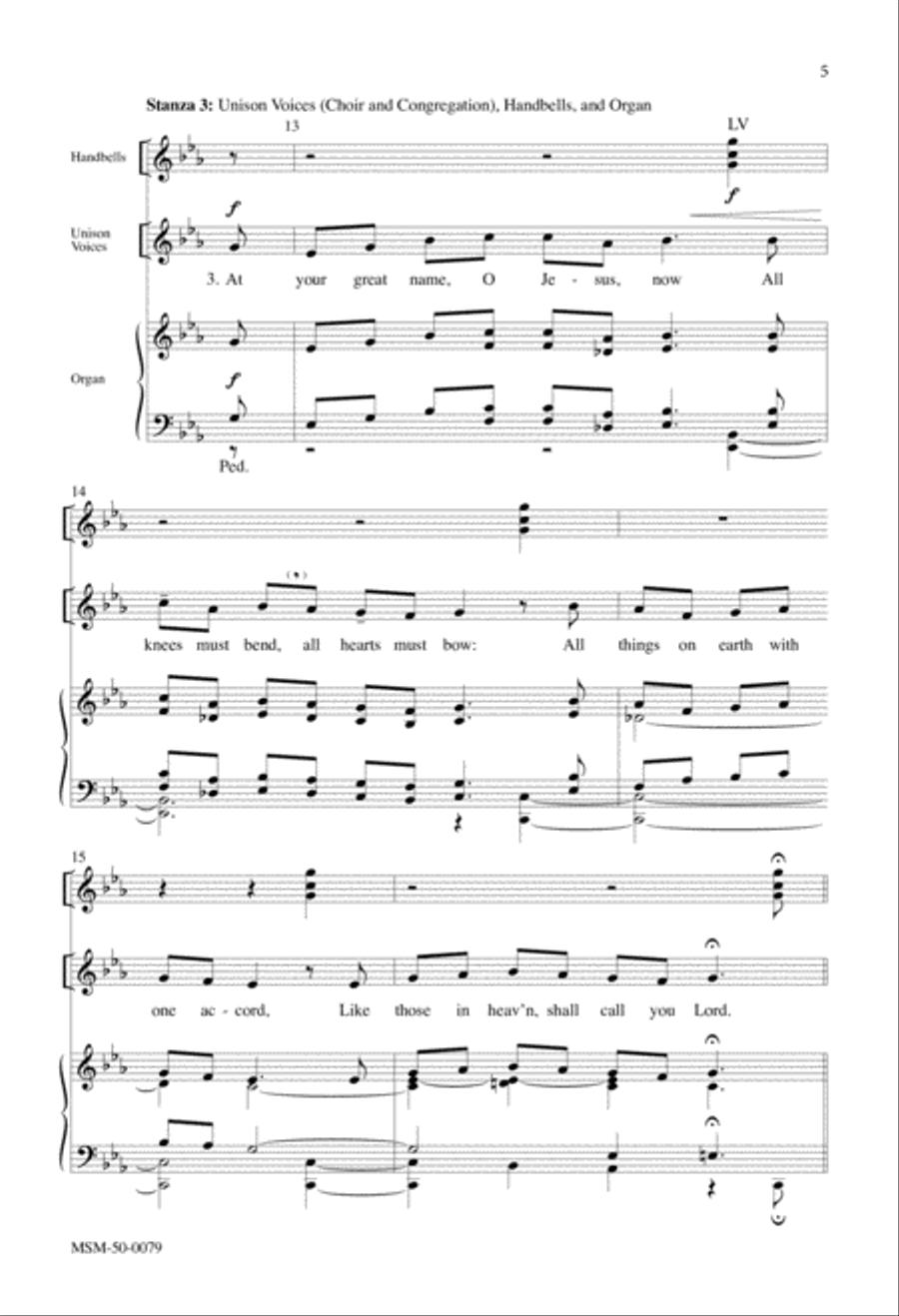 Creator of the Stars of Night Unison Choir scores gallery preview page 3