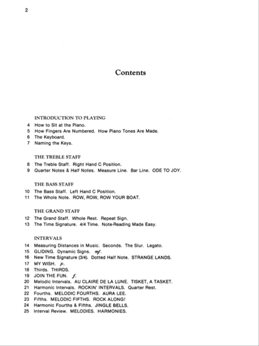 Alfred's Basic Piano Chord Approach Lesson Book, Book 1 Piano Method scores gallery preview page 2