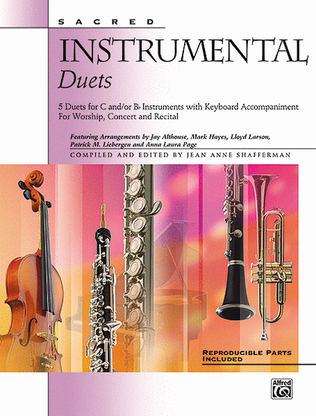 Book cover for Sacred Instrumental Duets