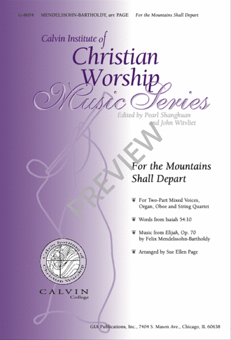 For the Mountains Shall Depart 2-Part scores gallery preview page 8