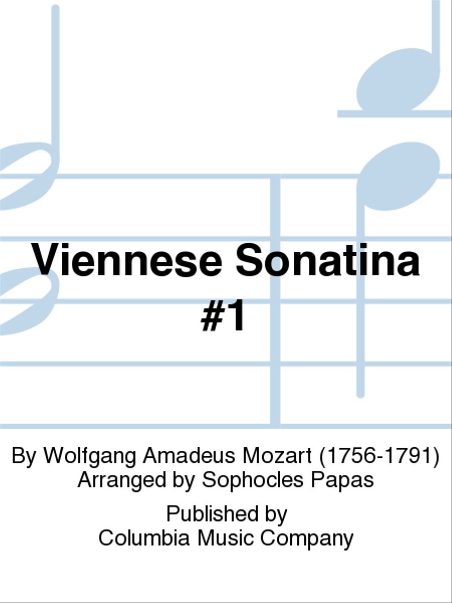 Viennese Sonatina No. 1 School and Community scores gallery preview page 1