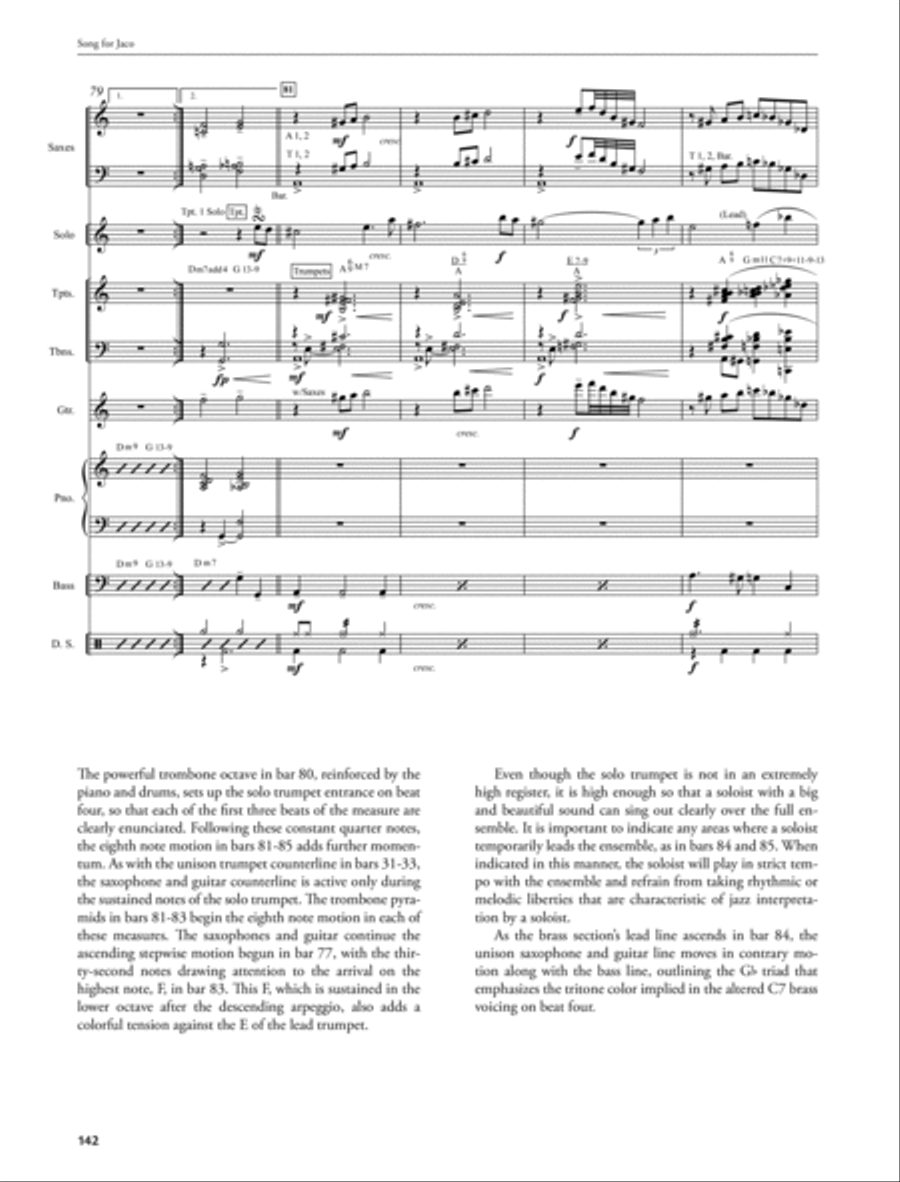 Composing and Arranging for the Contemporary Big Band CD scores gallery preview page 16
