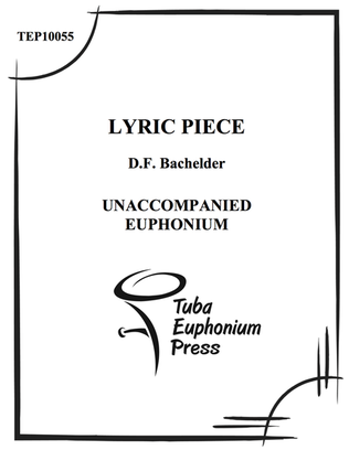 Lyric Piece for Euphonium
