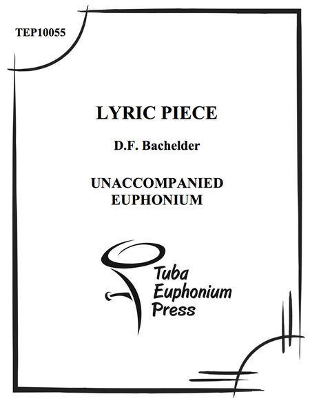 Lyric Piece for Euphonium