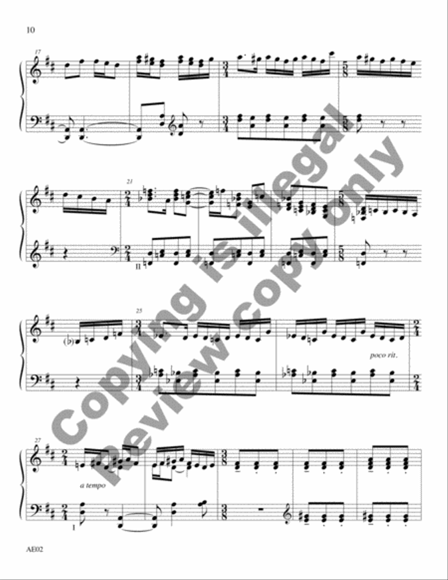 Triptych for Harpsichord Triptych for Harpsichord Harpsichord scores gallery preview page 8