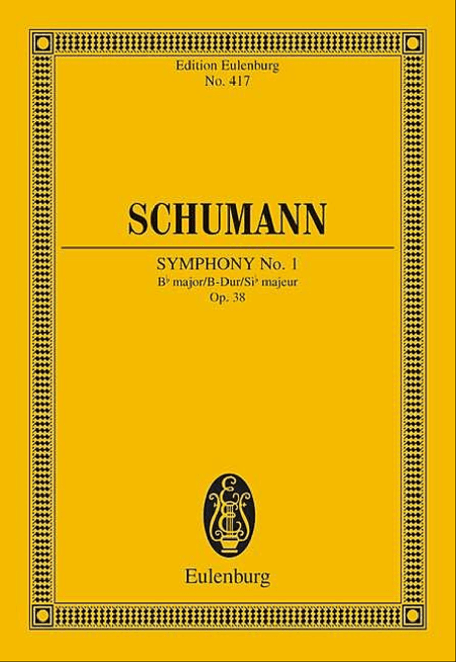 Symphony No. 1 in B-flat Major, Op. 38 Orchestra scores gallery preview page 1