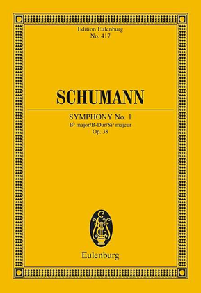 Book cover for Symphony No. 1 in B-flat Major, Op. 38