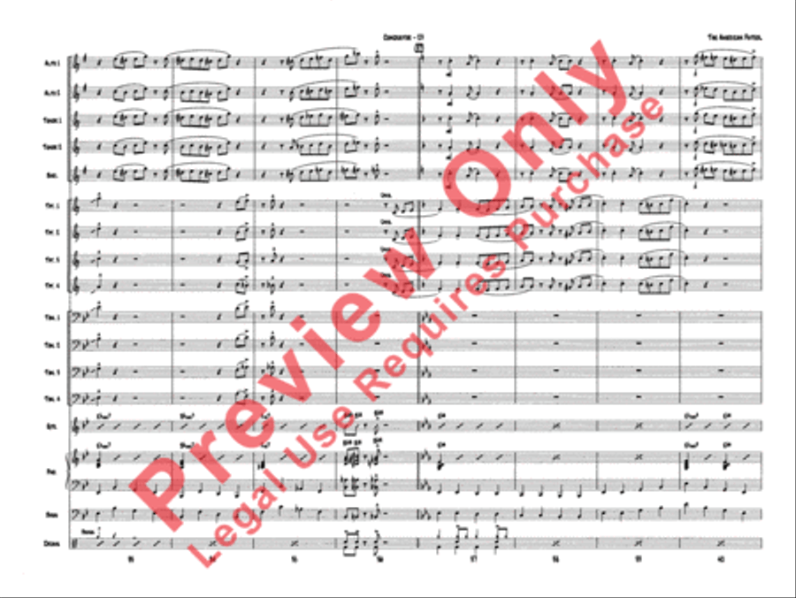 Superset #5: The Patriotic Collection (Medley) Jazz Ensemble scores gallery preview page 30