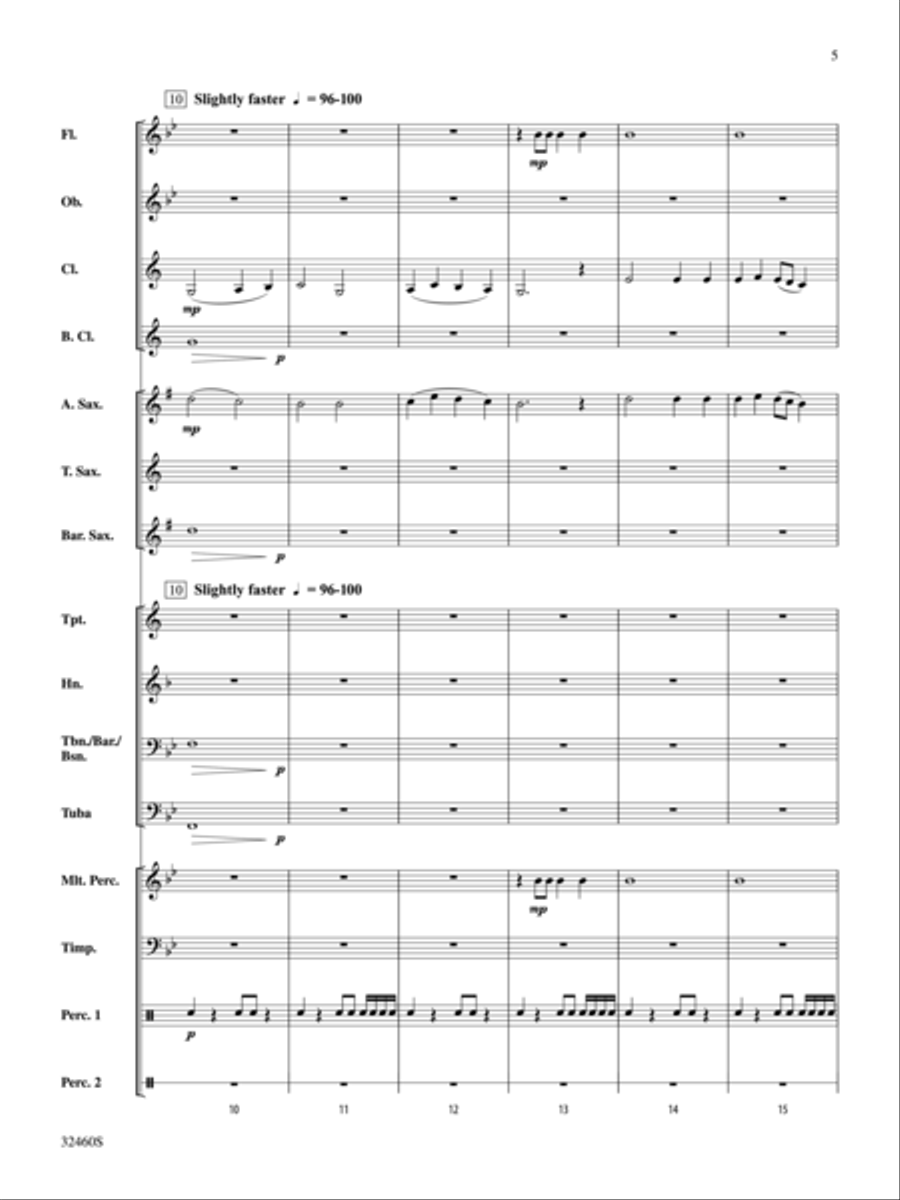 Freedom Finale Concert Band scores gallery preview page 4
