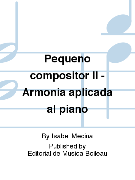 Pequeno compositor II - Armonia aplicada al piano