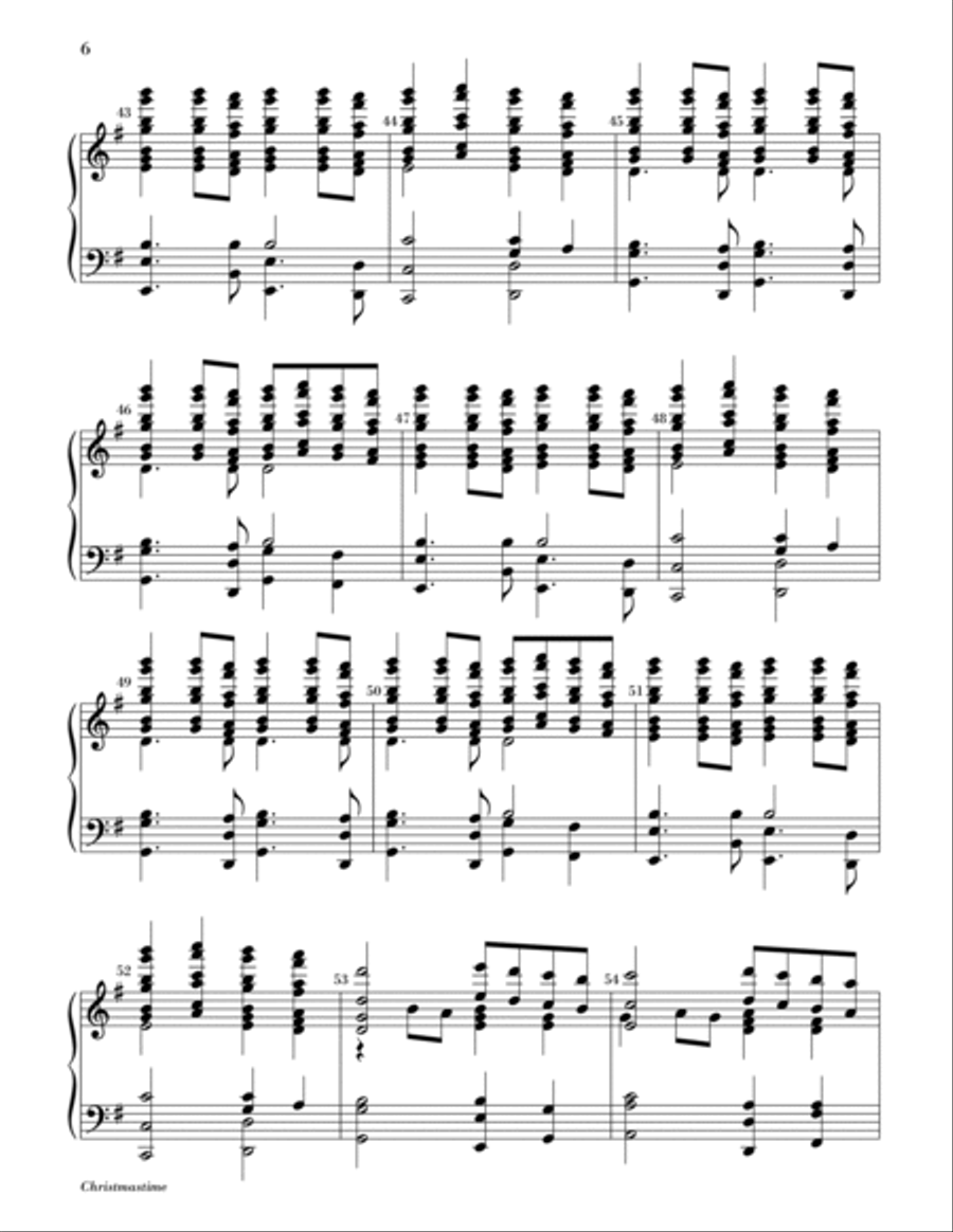 Christmastime Children's Choir scores gallery preview page 6