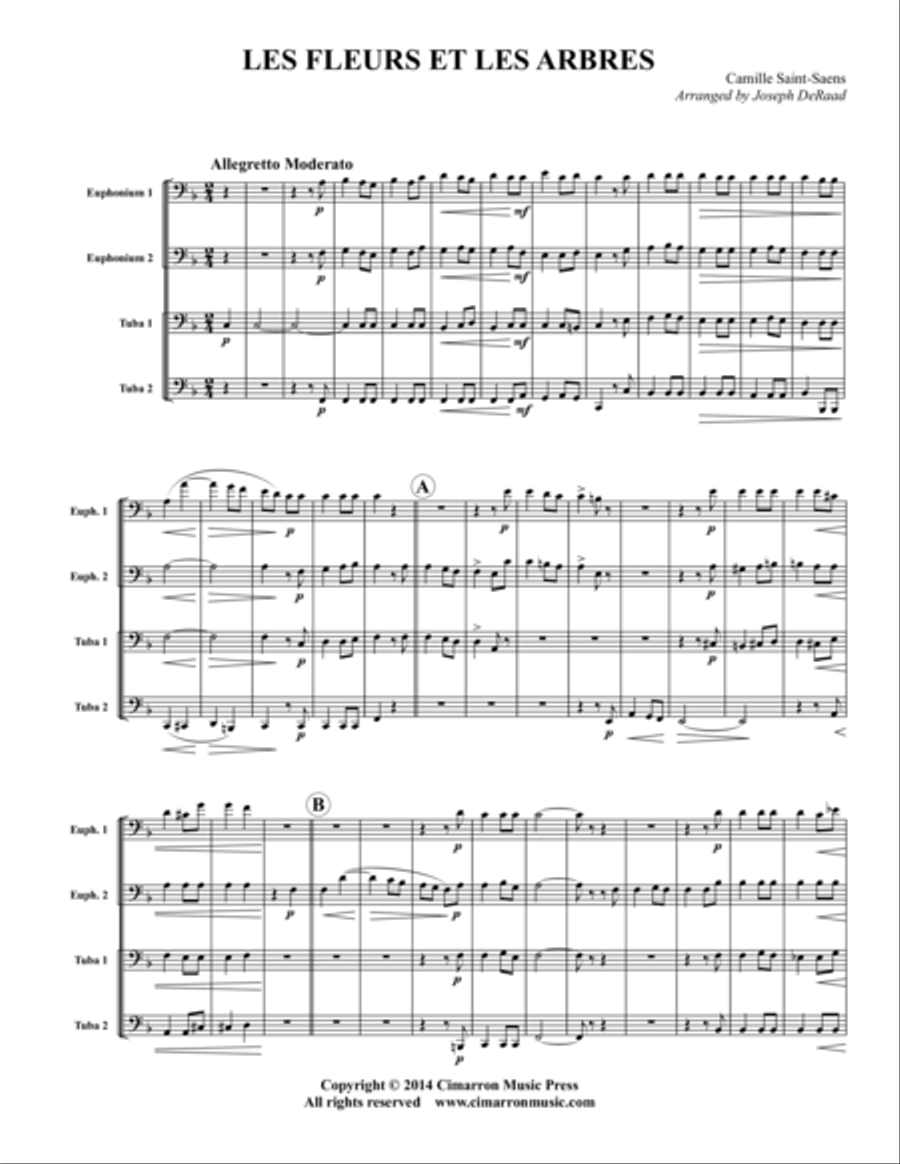 Les Fleurs et les Arbres EETT scores gallery preview page 1