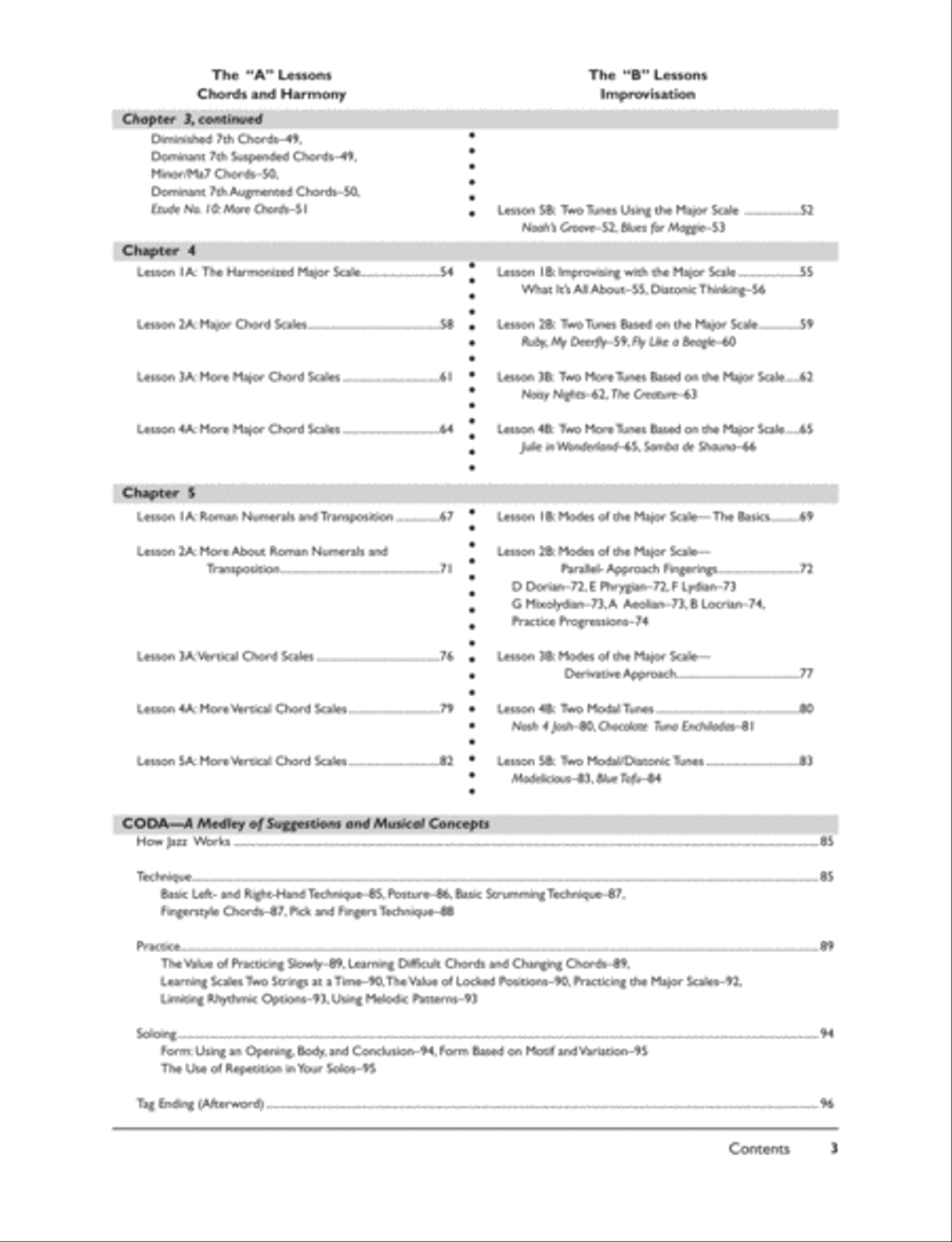 Complete Jazz Guitar Method Electric Guitar scores gallery preview page 10