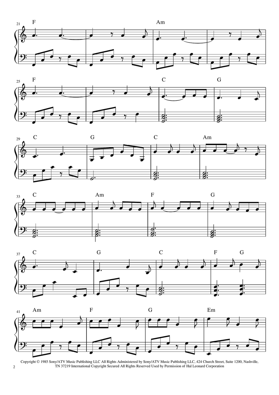 Hallelujah Voice scores gallery preview page 2