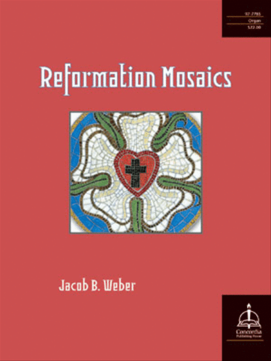 Reformation Mosaics Organ scores gallery preview page 1