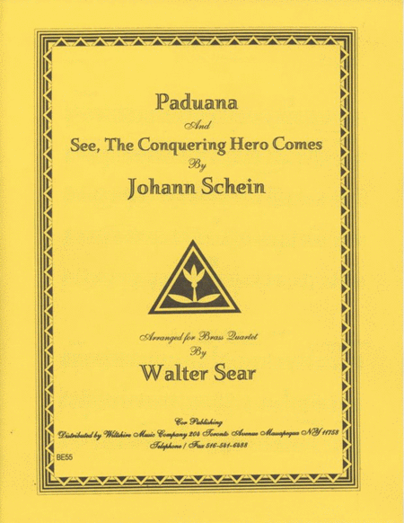 Paduana and See, the Conquering Hero Comes (PIOTROWSKI) NEW EDITION!