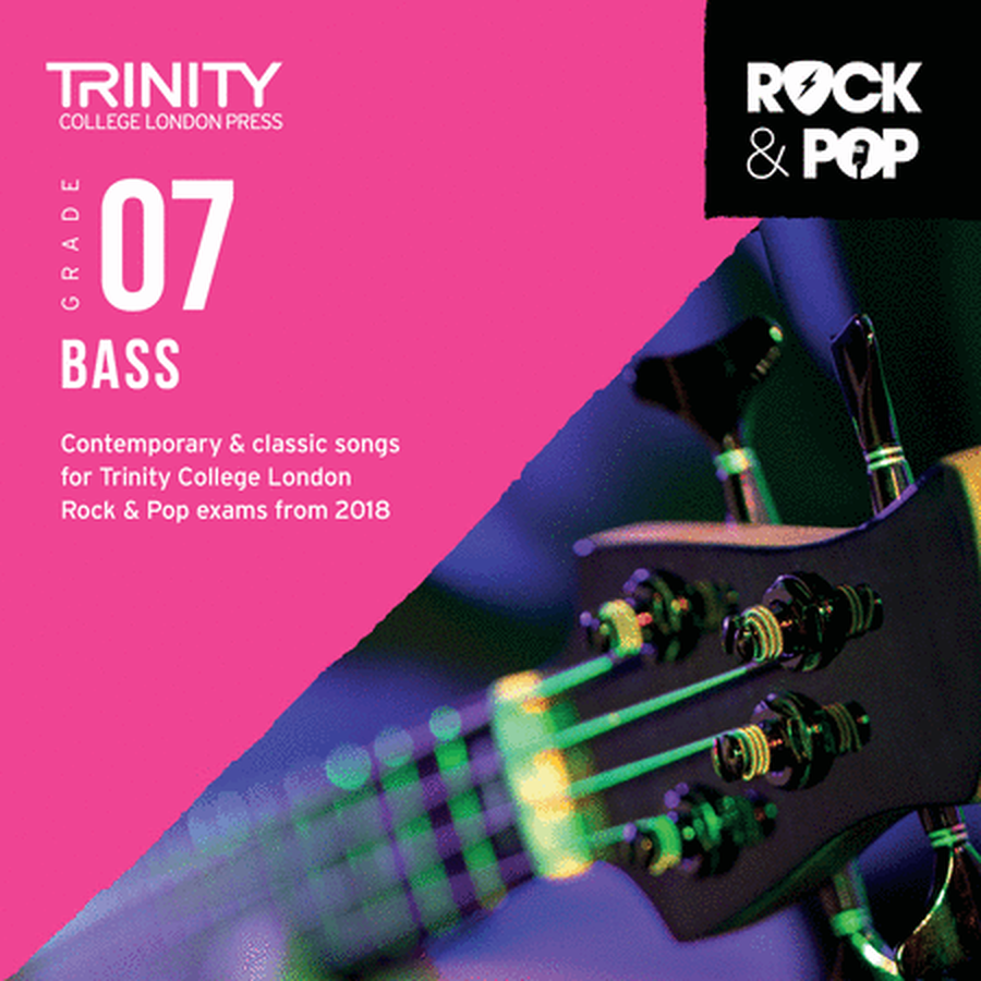 Trinity Rock & Pop 2018 Bass Grade 7 CD
