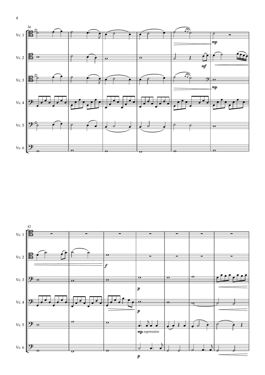 My Heart Will Go On (love Theme From 'titanic') String Orchestra scores gallery preview page 4