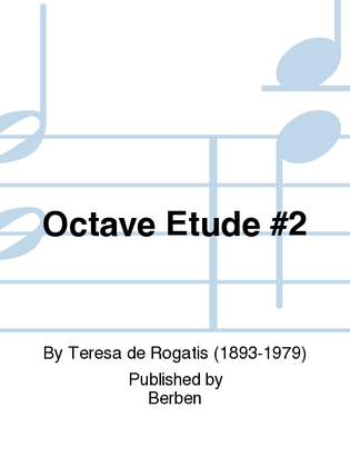 Book cover for Octave Etude No. 2
