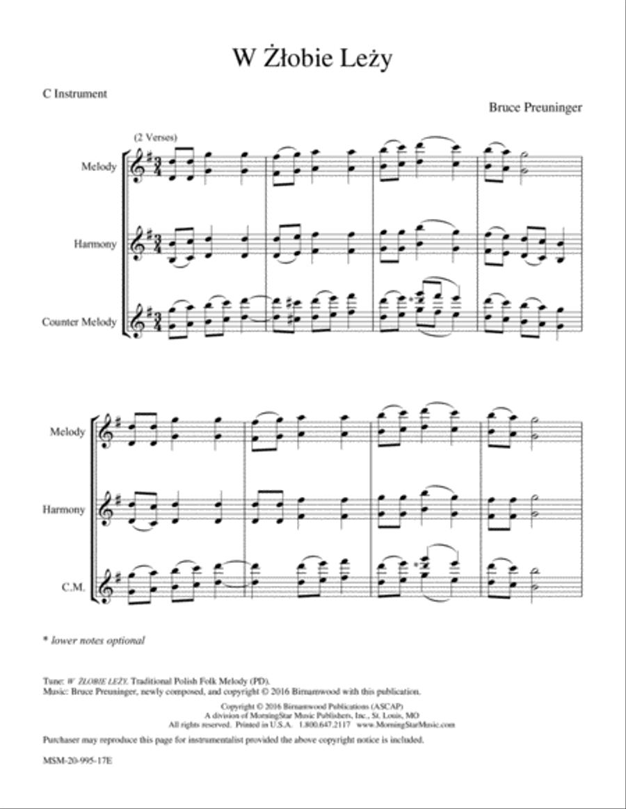 W Zlobie Lezy W Zlobie Lezy Piano and Keyboard scores gallery preview page 3