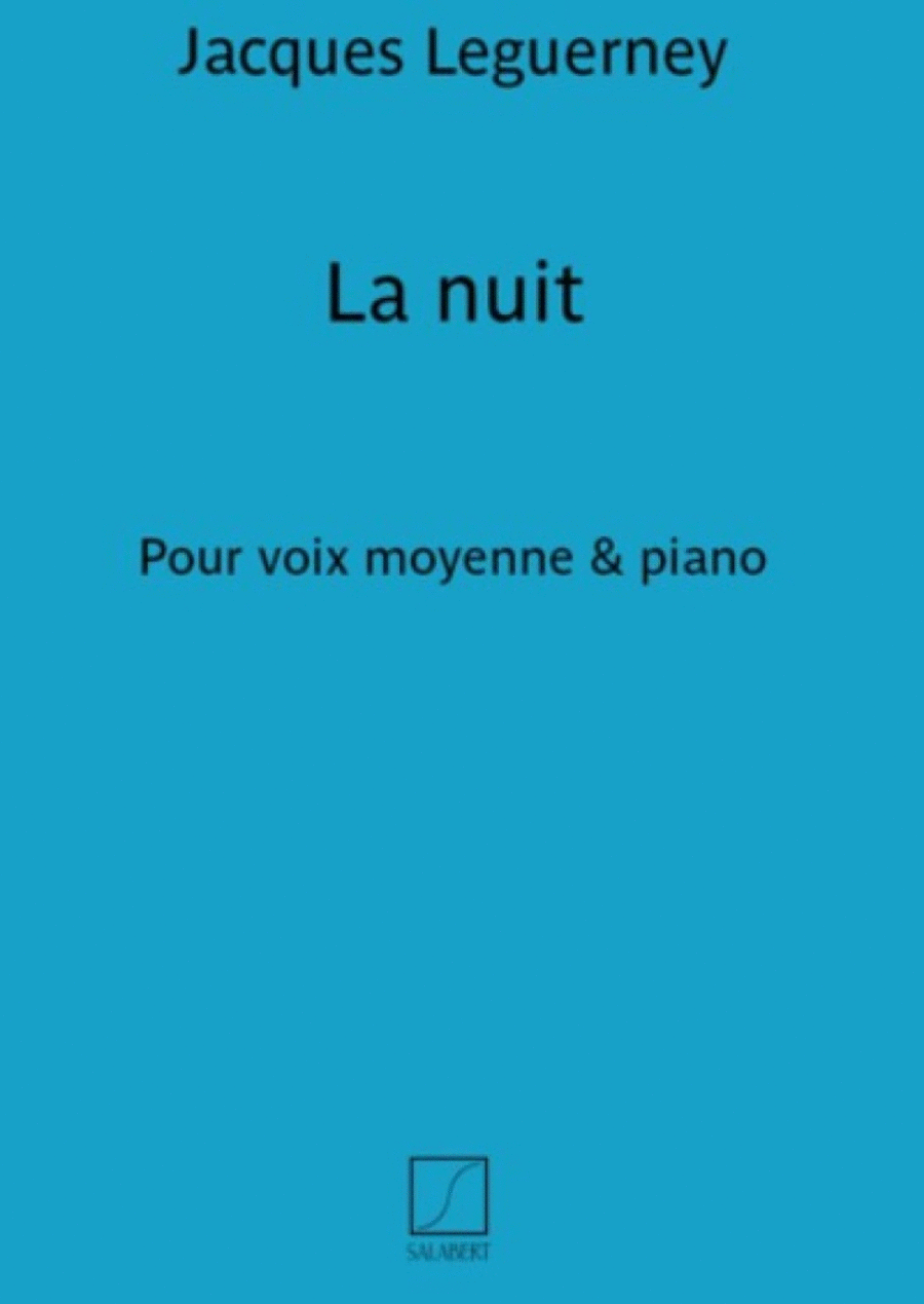 La Nuit Mezzo-Piano Voice Solo scores gallery preview page 1