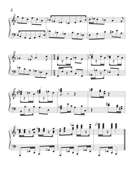 Three Short Modern Piano Pieces image number null