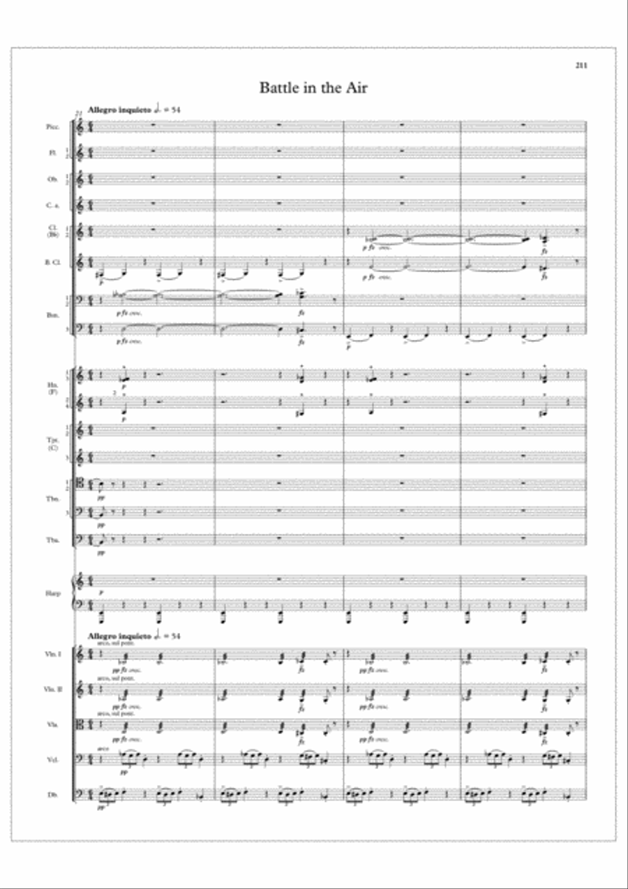 Film Suites Orchestra scores gallery preview page 16