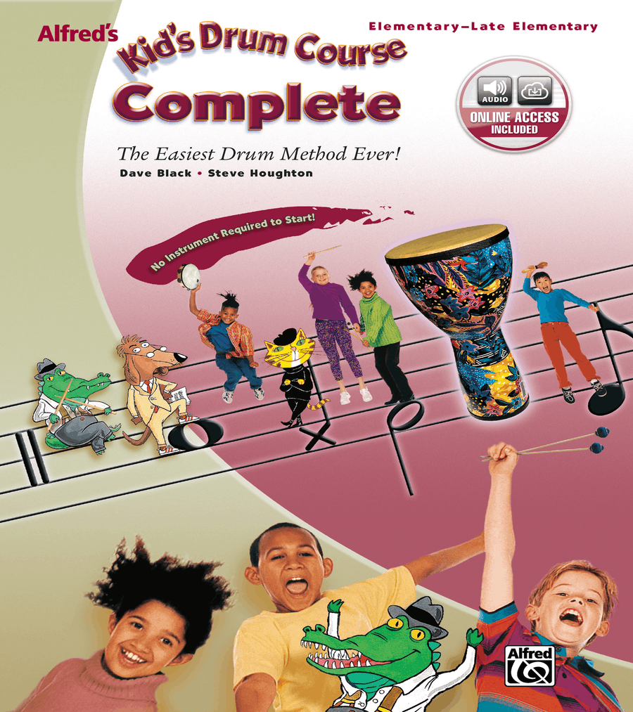 Alfred's Kid's Drum Course Complete Percussion scores gallery preview page 1