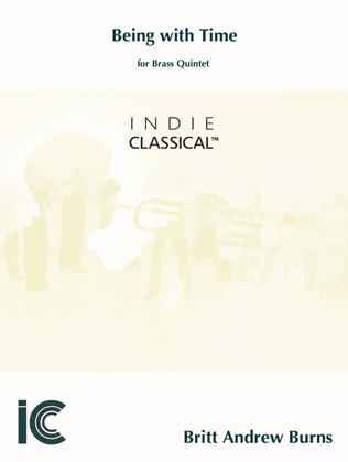 Being with Time - for Brass Quintet