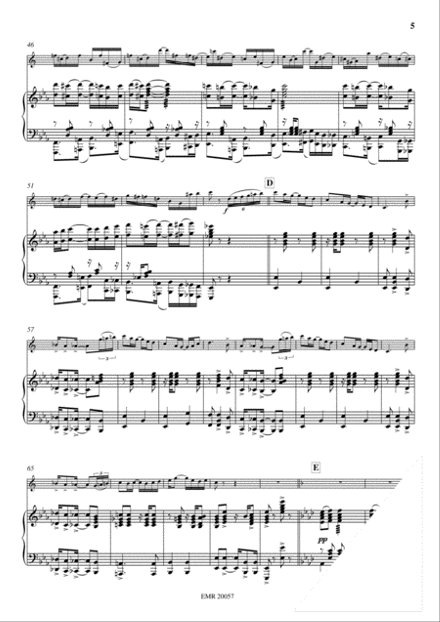 Razzazza Mazzazza Razzazza Mazzazza Alto Saxophone scores gallery preview page 5