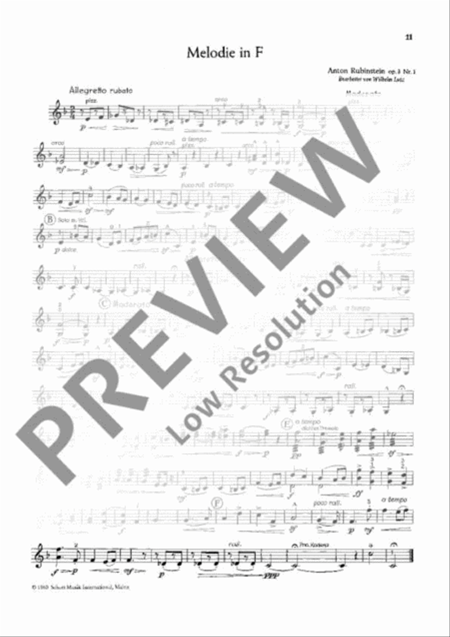 Unterhaltungskonzert Unterhaltungskonzert Violin scores gallery preview page 12
