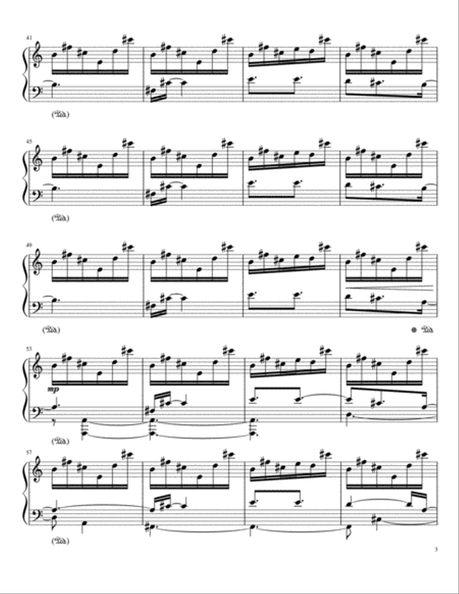 Vignette for Piano Vignette for Piano Piano Solo scores gallery preview page 3