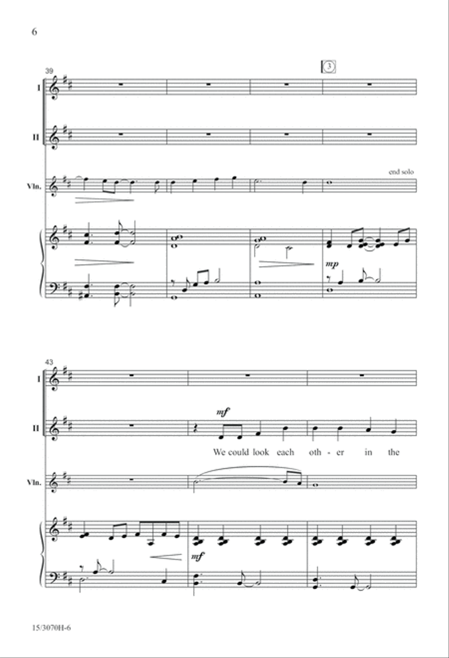 If I Knew You If I Knew You 2-Part scores gallery preview page 7