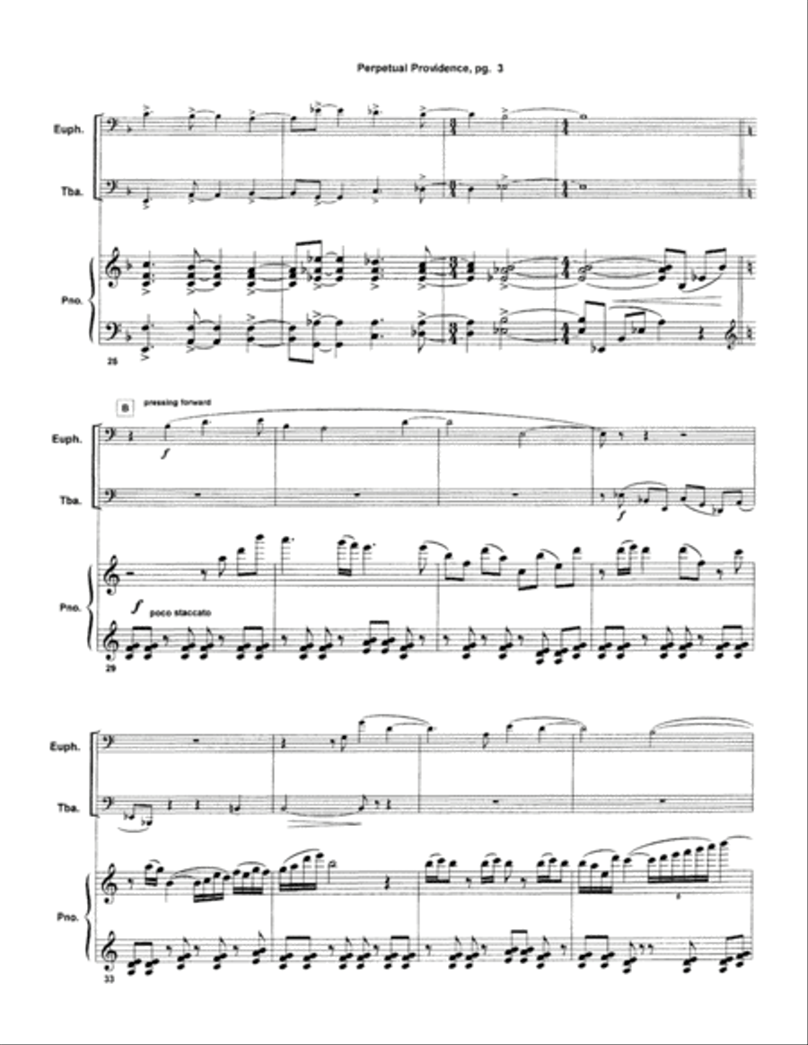 Perpetual Providence Perpetual Providence Brass Duet scores gallery preview page 4
