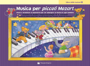 Book cover for Musica Per Piccoli Mozart - Libro Delle Lezioni 4