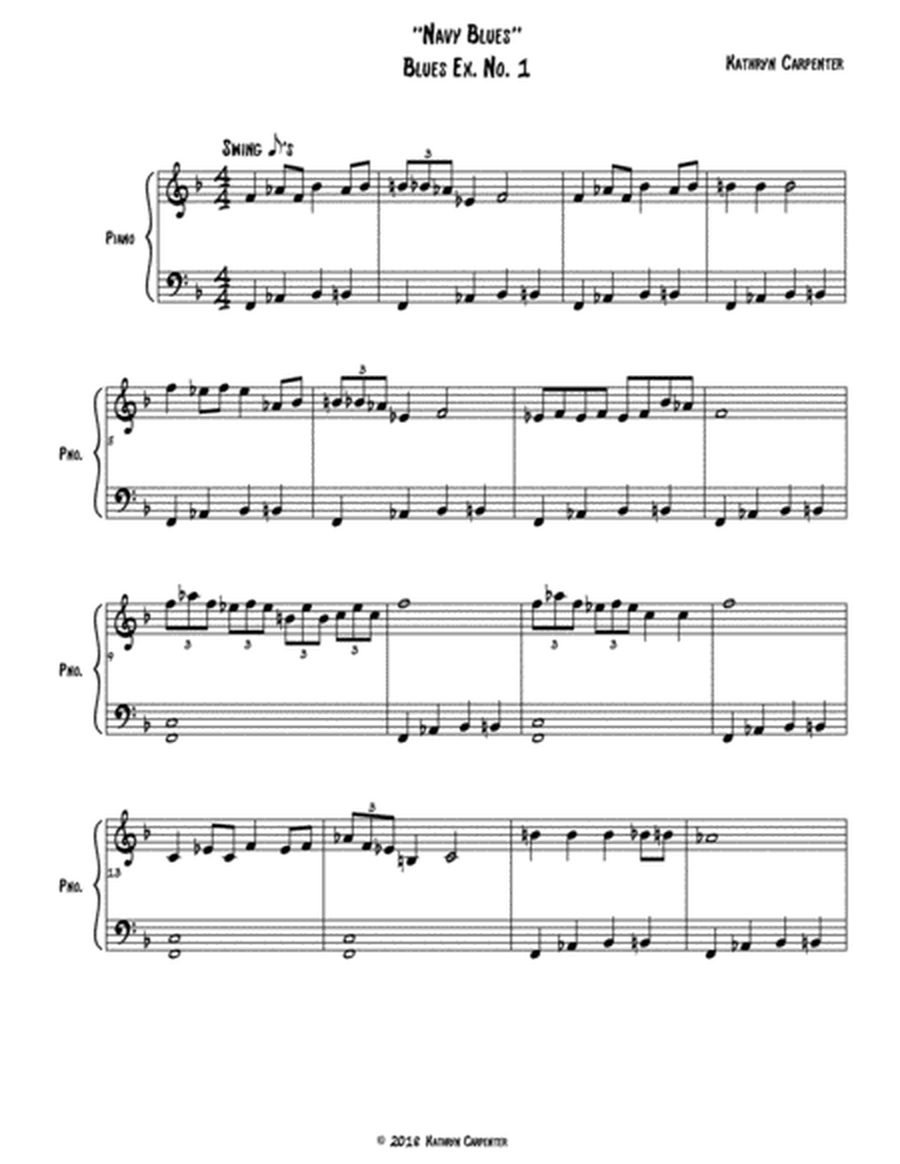Navy Blues (Key of F minor)