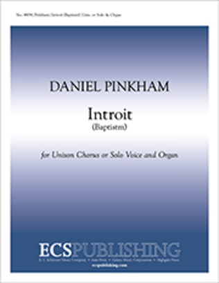 Book cover for Introit (Baptism)