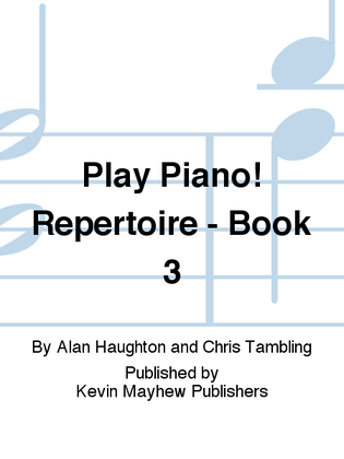 Book cover for Play Piano! Repertoire - Book 3