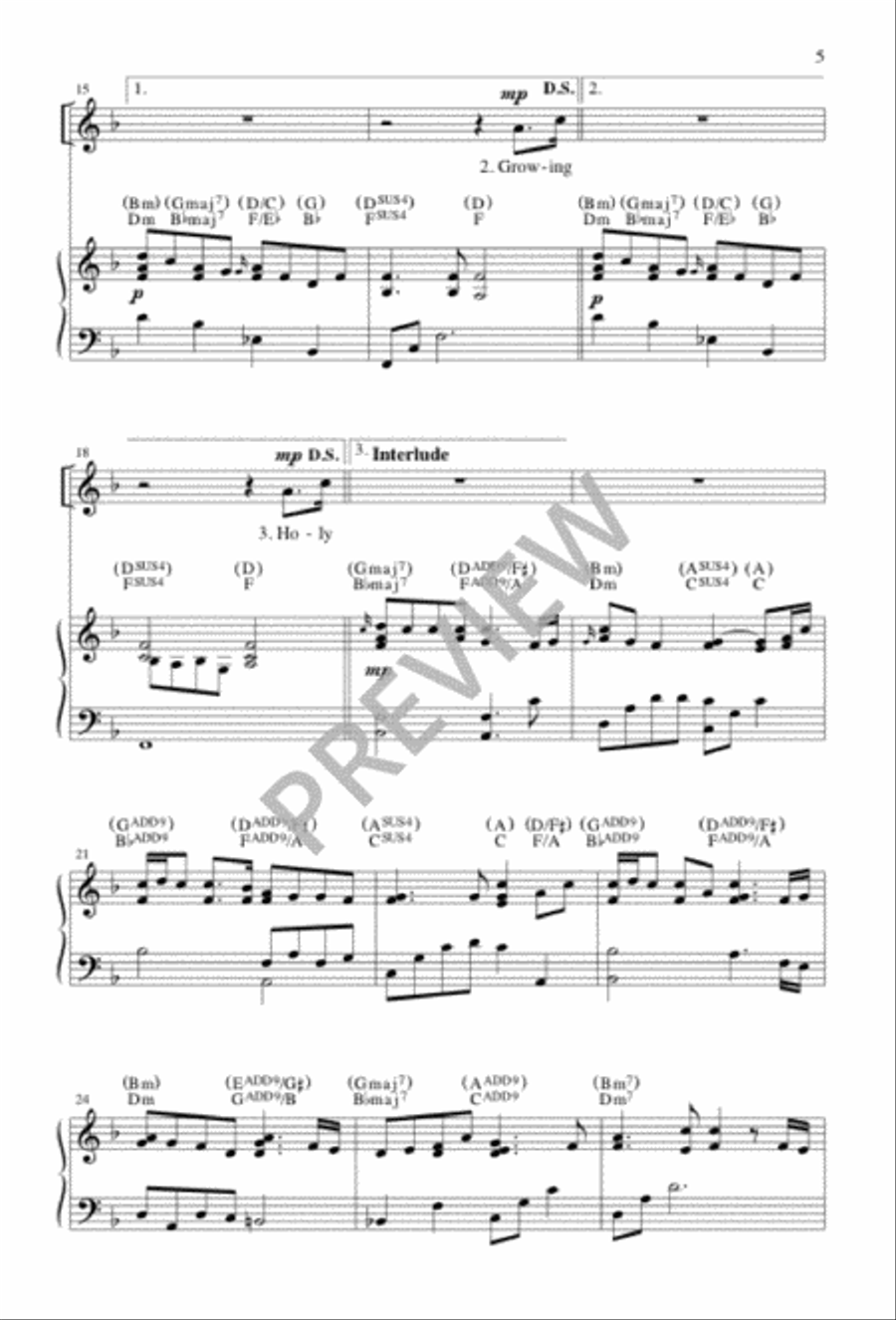 The Other Side of Prayer Unison Choir scores gallery preview page 4