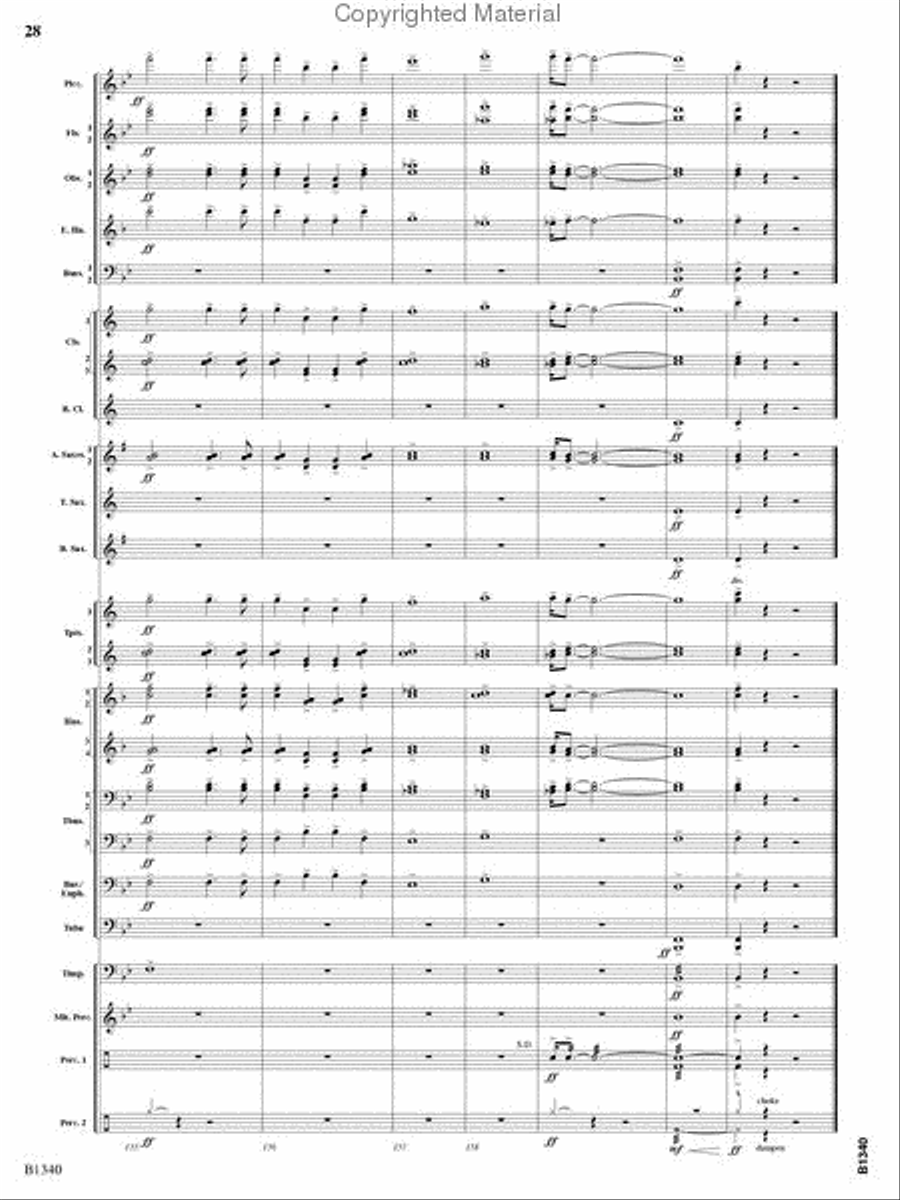 Winged Victory Concert Band scores gallery preview page 26